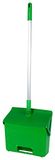 Maya Professional Tools 80200-5 inklapbare veegschop met aluminium steel, FBK/levensmiddelhygiëne, 330 mm x 310 mm x 125 mm, groen