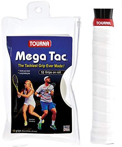 Unique Tourna Mega Tac Extra Tacky Overgrip, 10-Pack