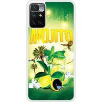 Redmi Bedrukt siliconen hoesje compatibel met Redmi 10 Mojito Forêt