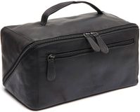 The Chesterfield Brand Chesterfield Trevia Waxed Pull Up Toilettas - Zwart