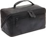 The Chesterfield Brand Chesterfield Trevia Waxed Pull Up Toilettas - Zwart