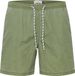 Blend Zwemshort Heren Groen Effen Elastiek Koordsluiting Polyamide