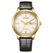 Citizen NY4059-09AC Horloge - Leer - Zwart - Ø 40 mm