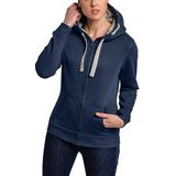 HRM Dames Jas met Capuchon, Navy, Maat XL