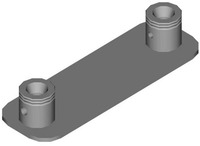 Duratruss DT 32 BPF baseplate female