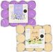 Atmosphera Acorde theelichtjes - 48 stuks - 24x lavendel - 24x vanille - geurkaarsen
