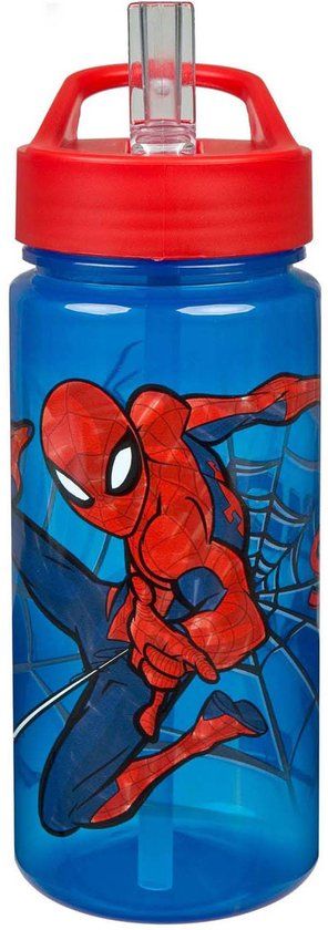 4KidsOnly Marvel Serie Bidon - Spiderman - 500 ml