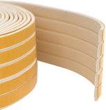vidaXL Zelfklevende raamdichting Wit 9 x 3 mm 25 m EPDM-schuin