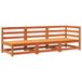 VidaXL Tuinbank Hout Bruin 210 cm