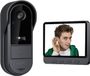 Merkloos / Sans marque Bol Video deurbel met camera - Full HD - WiFi - Zwart