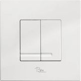 Ben Nemano Bedieningspaneel 16x16 cm glans wit