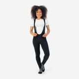 Rogelli Core Dames Lange Fietsbroek - Zeem - Bretels - Zwart