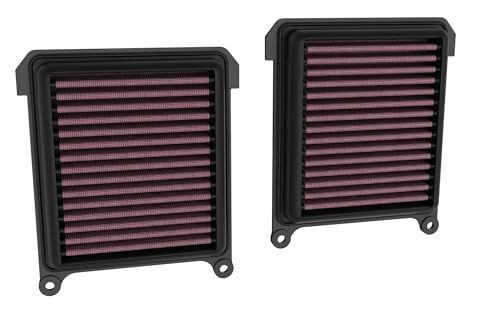 K&N Vervangingsfilter compatibel met Honda CRF1100L Africa Twin 2020- (2 stuks) (HA-1120)