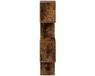 vidaXL Étagère murale chêne fumé 39 x 15 x 76 cm
