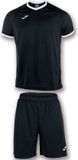 Joma Academy Sporttenue Korte Mouw Heren - Zwart / Wit | Maat: S