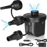 Azomor® Pompe à air électrique pour usage intérieur et extérieur, Noir