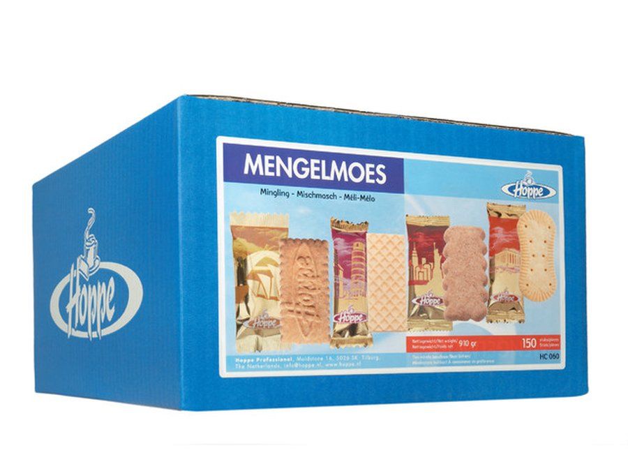 HOPPE Koffiekoekjes Mengelmoes 150 stuks
