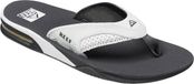 Reef Fanning Teenslipper Heren Wit Grijs 43 EU