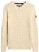Superdry Slouchy Pull en maille Femme Natural White