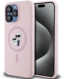 Karl Lagerfeld Hoesje Voor Magsafe Voor Iphone 14 Pro Karl&Choupette Met Logo
