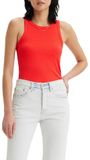 Levi's Dreamy Mouwloos T-shirt Rood, Oranje XS Vrouw