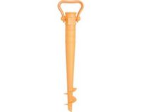 Lesli Living Parasolharing - oranje - kunststof - D37 mm x H40 cm