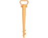 Lesli Living Parasolharing - oranje - kunststof - D37 mm x H40 cm