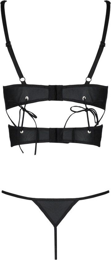 Passion-Exklusiv PE Francesca bikini 2pcs set black