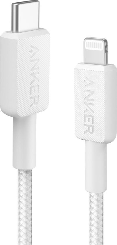 Anker A81B5G21 Lightning-kabel 0,9 m Wit
