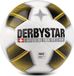 Derbystar Voetbal Volwassenen Wit/Zwart/Geel Katoen Maat 5