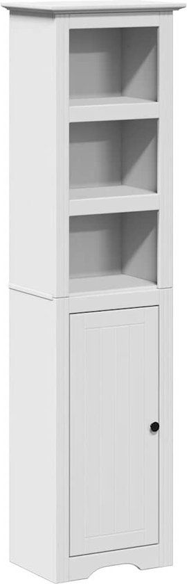vidaXL Badkamerkast BODO 44x30x160 cm groen