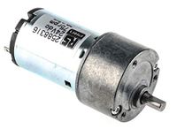 RS PRO Aandrijfmotor tot 20 Ncm, 24 V dc, assen Ø 5 mm, 27,7 mm x 57,8 mm