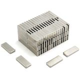 Magneet Expert 25 x 10 x 3 mm dik N42 Neodymium Magneet - 4,3 kg Trek (200 stuks)