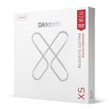 D'Addario XS 80/20 Bronze Gecoate Akoestische Gitaarsnaren XSABR1356-3P, 3-Pack