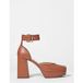 & Other Stories Sandalette Plateforme Marron