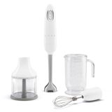 SMEG HBF03WHEU Staafmixer - Wit - 700W - Met accessoires