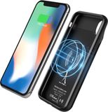 Akashi, Batterijhouder Geschikt voor Apple iPhone X / XS 3501 mAh, Zwart