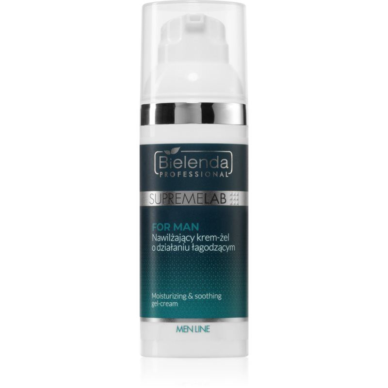 Bielenda Professional BIELENDA SUPREMELAB MEN LINE NAWILŻAJACY KREM-ŻEL DO TWARZY O DZIAŁANIU ŁAGODZACYM 50ML