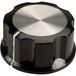 SCI RN-99C(6.4mm) Draaiknop Zwart, Wit (Ø x h) 33 mm x 16 mm 1 stuk(s)