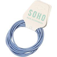 SOHO Haarelastiekje Dames Grijs