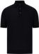 Guess Fred Ss Swtr Polo Zwart Katoen Heren Maat S