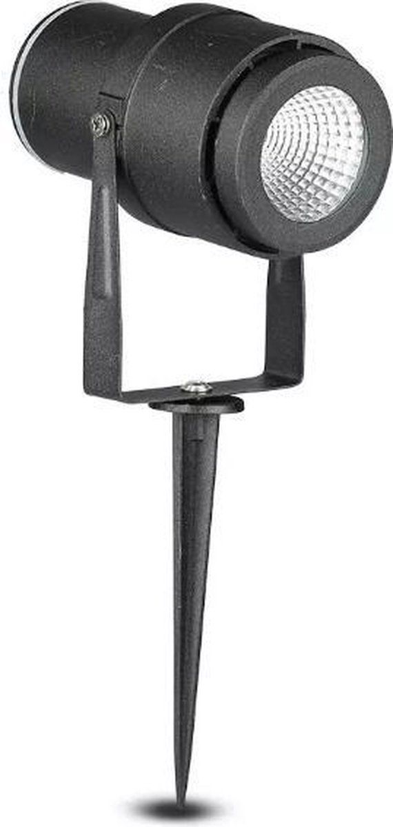 ABC-LED Tuinlamp - 12W - Warm Wit - Zwart - Grondspot