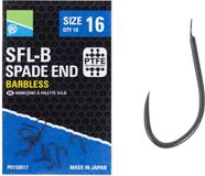 Preston SFL-B Spade End - Barbless #16