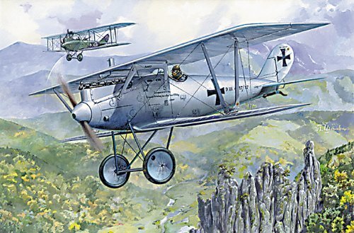 Roden 003 modelbouwset Pfalz D.III World War 1