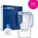 BRITA pichet à eau en verre, modèle One, bleu, 2,5 litre