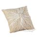 Mopec A89 Kussenringen, jute met Doilies Broche kralen, 20 x 20 cm, textiel, veelkleurig