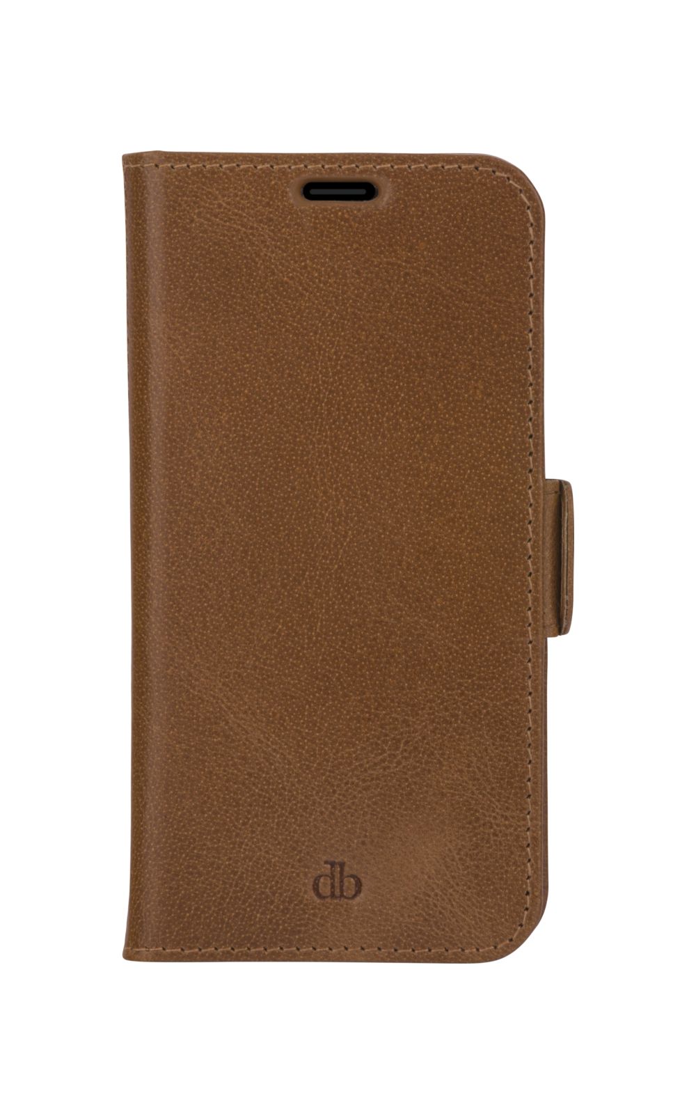 dbramante1928 Copenhagen Slim iPhone 13 Pro Case - 6.1" - Wallet Case - Brown Leather