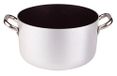 Pentole Agnelli Platinum stoofpan - aluminium - 45 cm - zilver/zwart