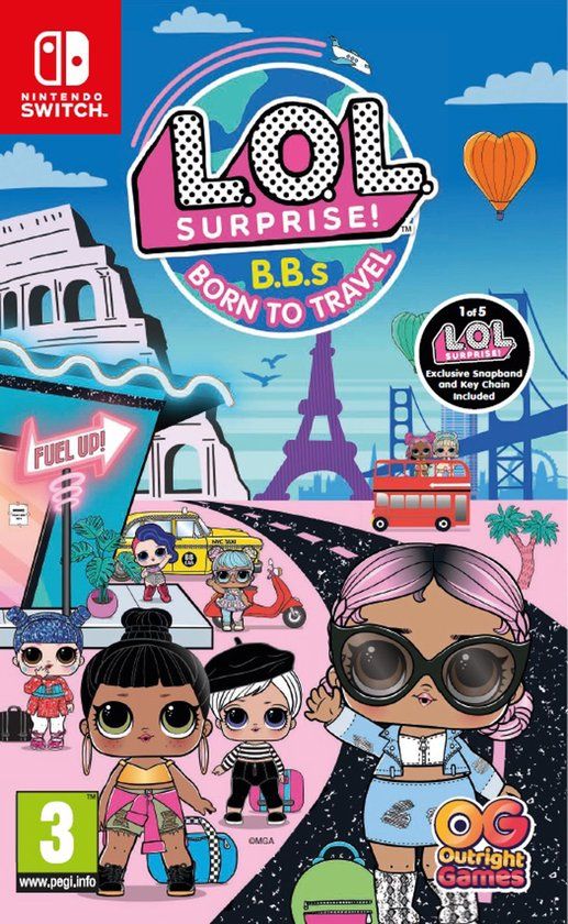 L.O.L. Surprise! B.B.s Born to Travel - Nintendo Switch - Limited Edition