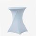 WERKA PRO Tafelkleedhoes, wit, voor statafel, rond, diameter 80 cm